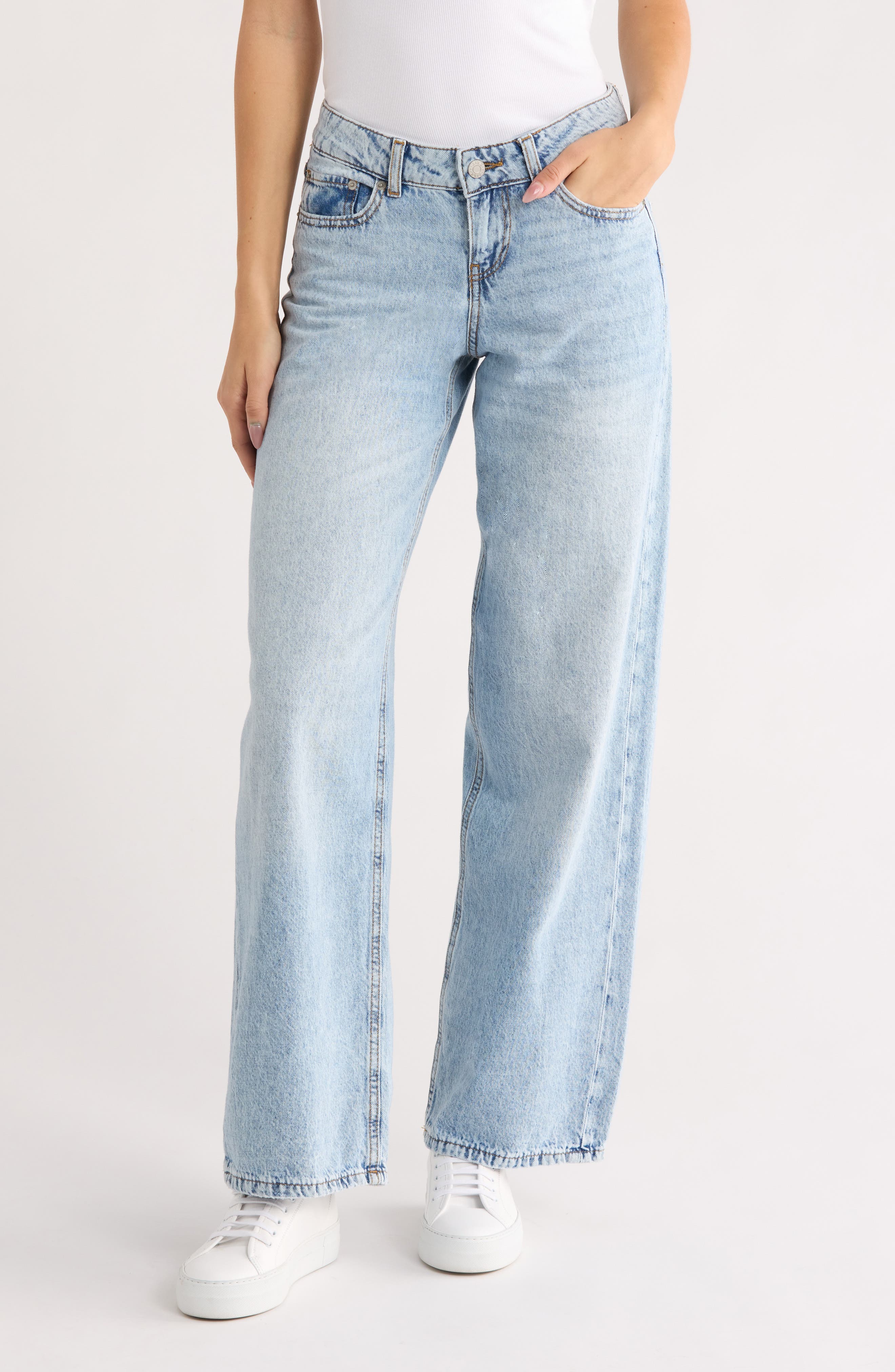 JJXX Tokyo Low Rise Wide Leg Jeans