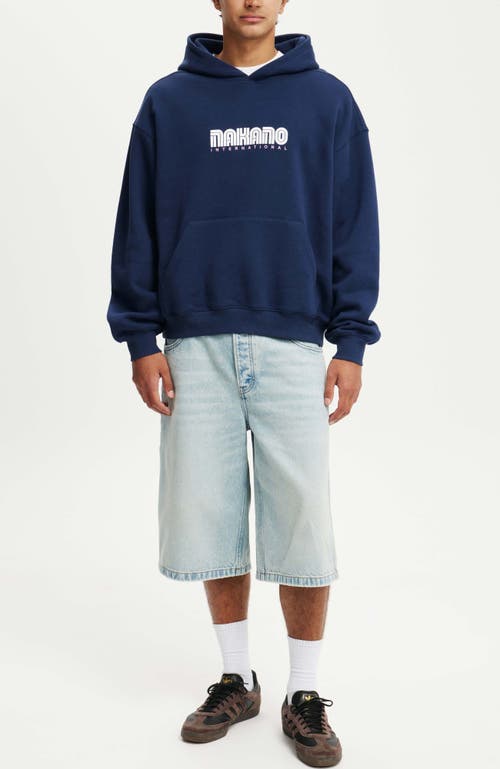 COTTON ON BOX FIT GRAPHIC HOODIE