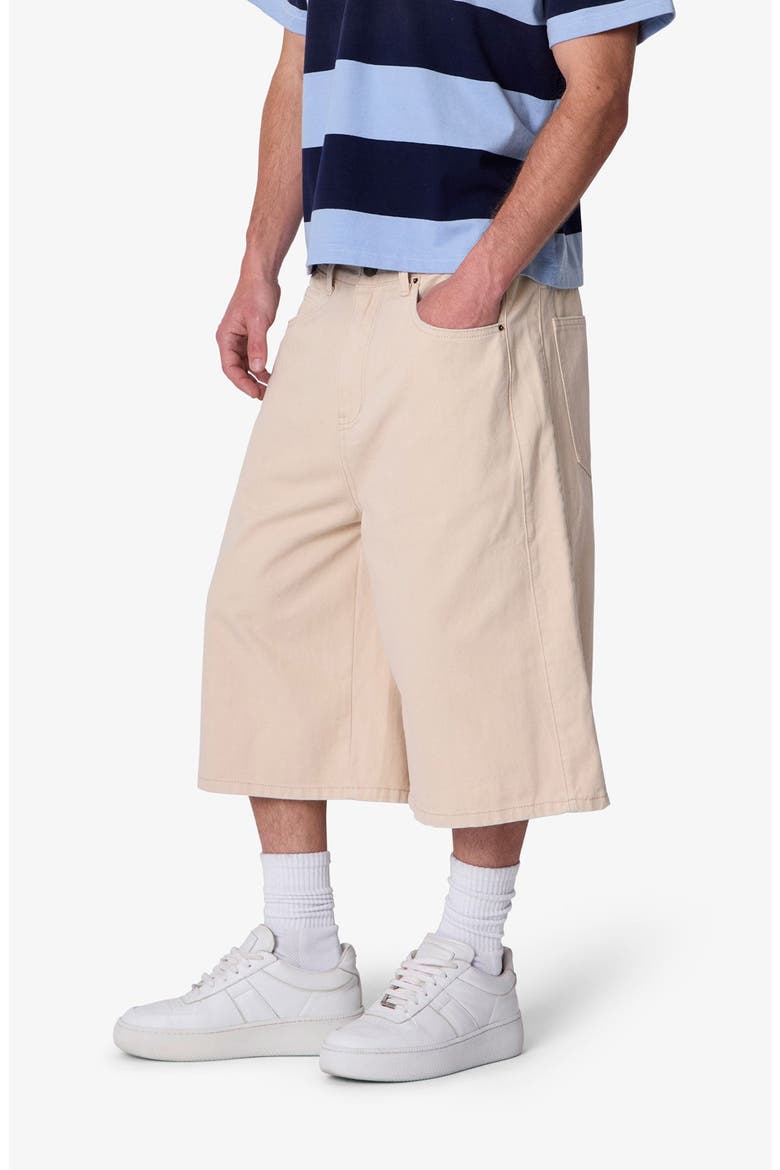 Ultra Baggy Paneled Chino Shorts, Alternate, color, KHAKI