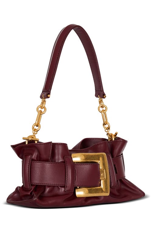 Balmain Mini Anthem Leather Shoulder Bag