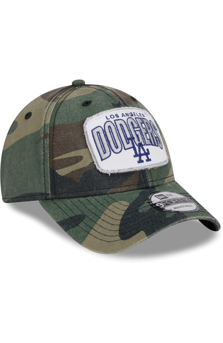 New Era Men's New Era Camo Los Angeles Dodgers Gameday 9FORTY Adjustable Hat, Alternate, color, Camo