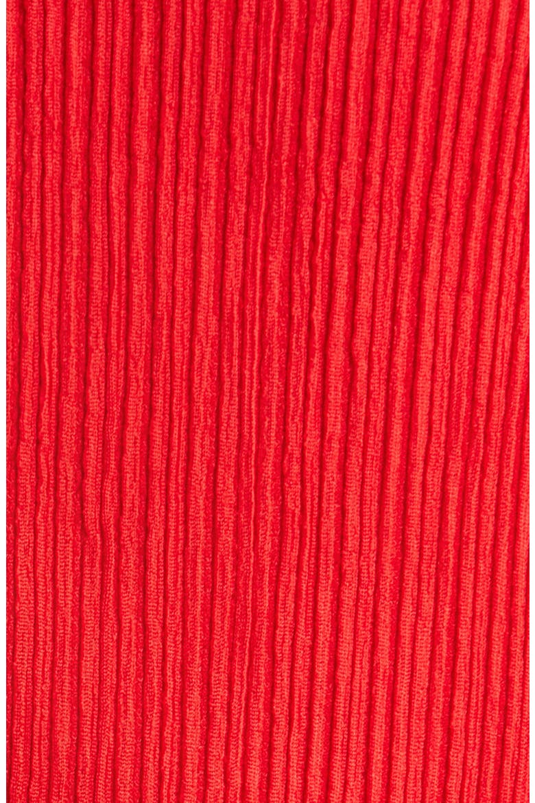 Short Sleeve Knit Button-Up Shirt, Alternate, color, BEGONIA RED