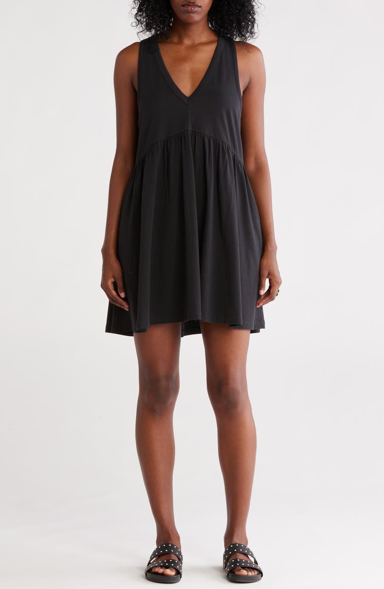 Melrose and Market V-Neck Tank Dress, Main, color, 