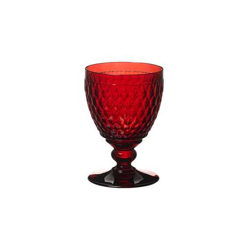 Villeroy & Boch Ston Coloured Red Wine Goblet 132mm In Red