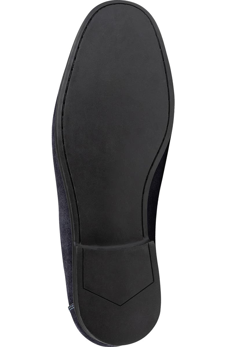 Donald Pliner Moc Toe Driver, Alternate, color, Navy/Navy