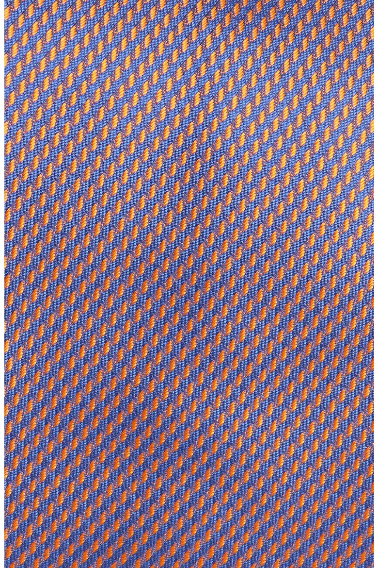 Semisolid Silk Tie, Alternate, color, MEDIUM ORANGE