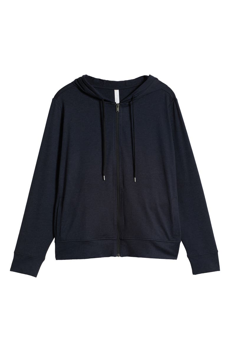 Zella Restore Soft Zip-Up Hoodie, Alternate, color,