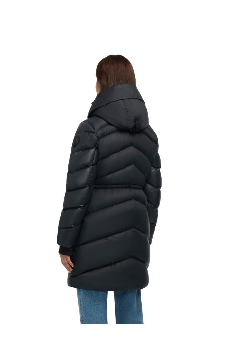 Pajar Saturn Mid-Length Quilted Puffer with Removable Hood, Alternate, color, Black
