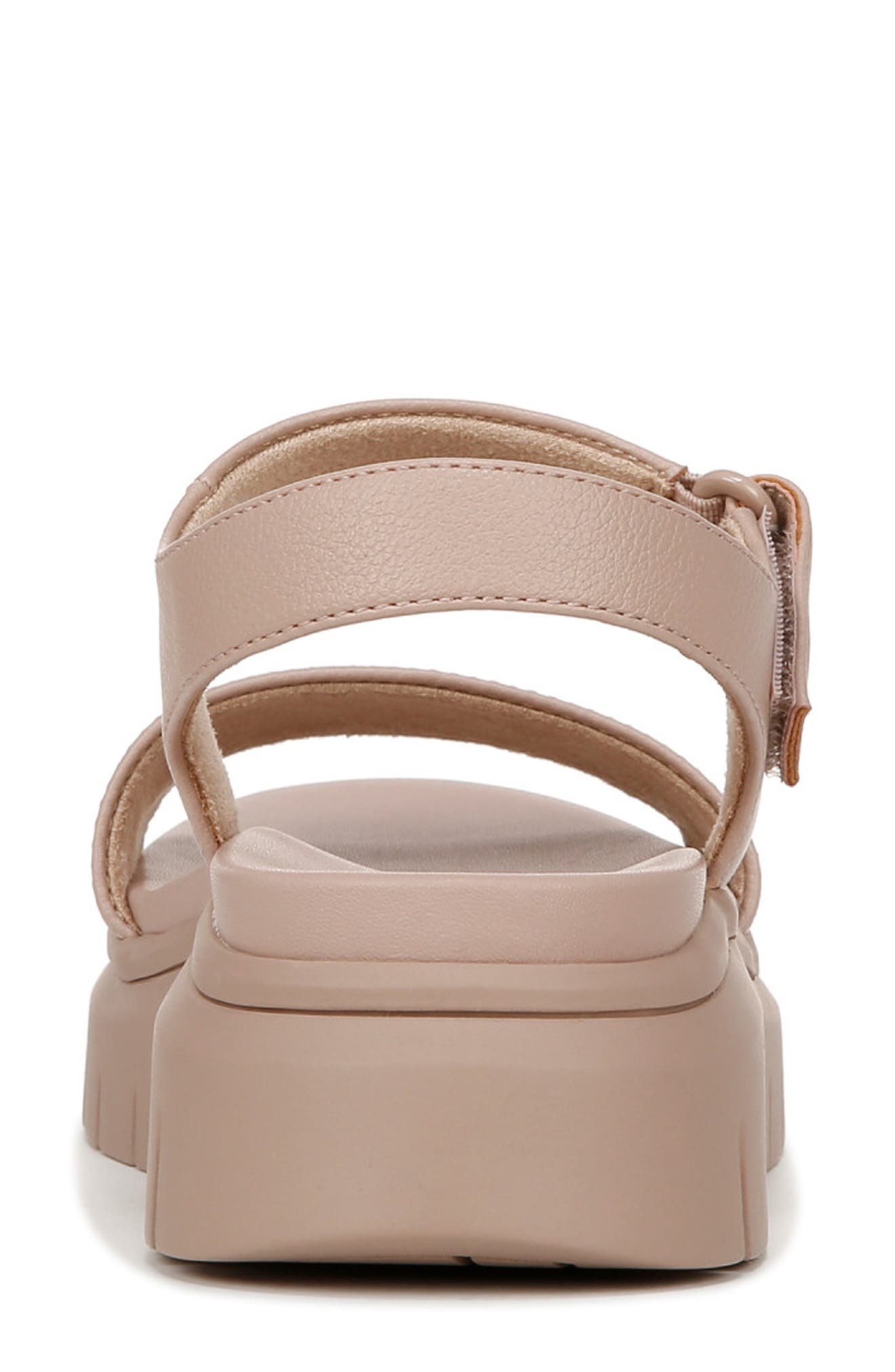 Poppi Platform Sandal - Wide Width Available, Alternate, color, BLUSH FAUX LEATHER