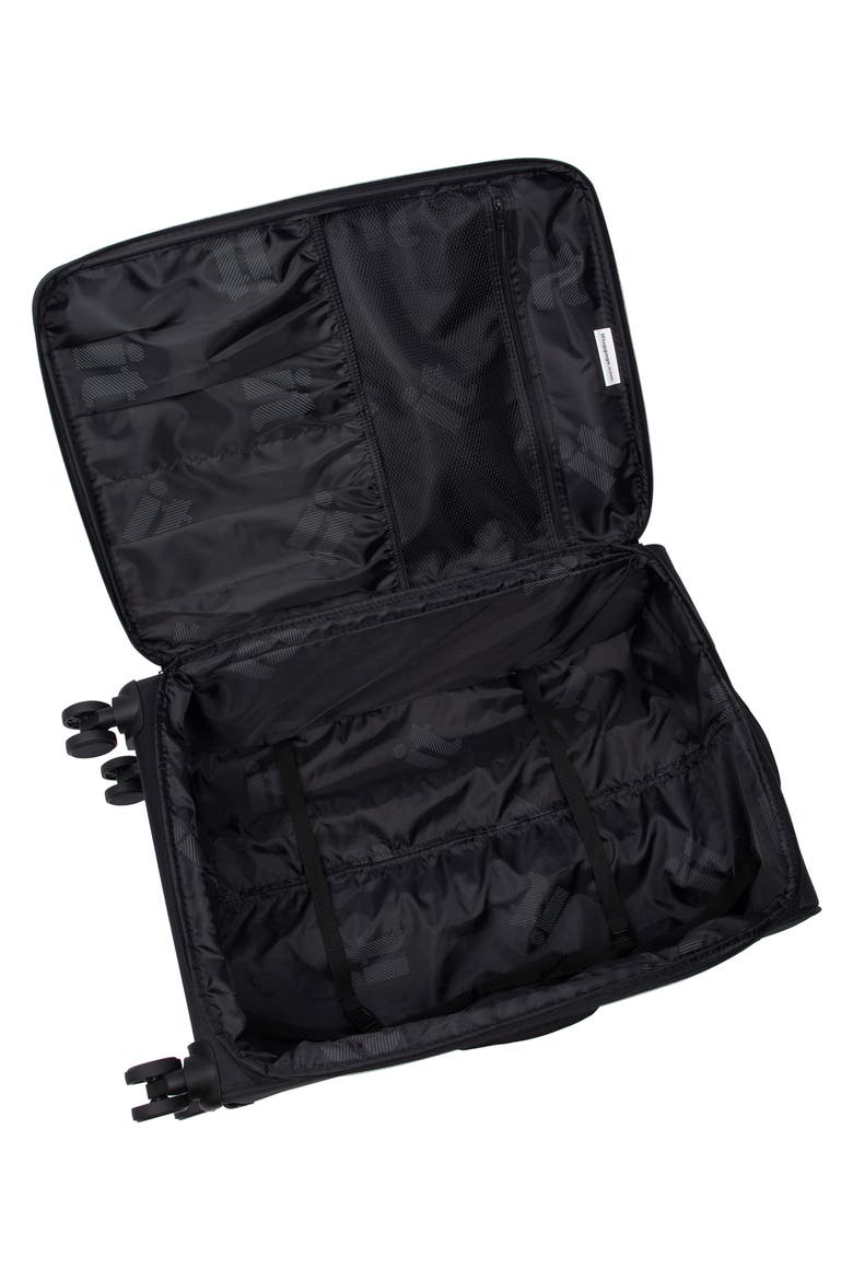 Lineation 25-Inch Softside Suitcase, Alternate, color, BLACK