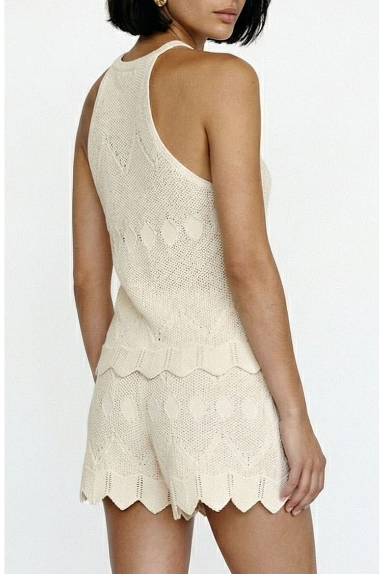 Seashell Sands Pointelle Knit Tank, Alternate, color, BIRCH