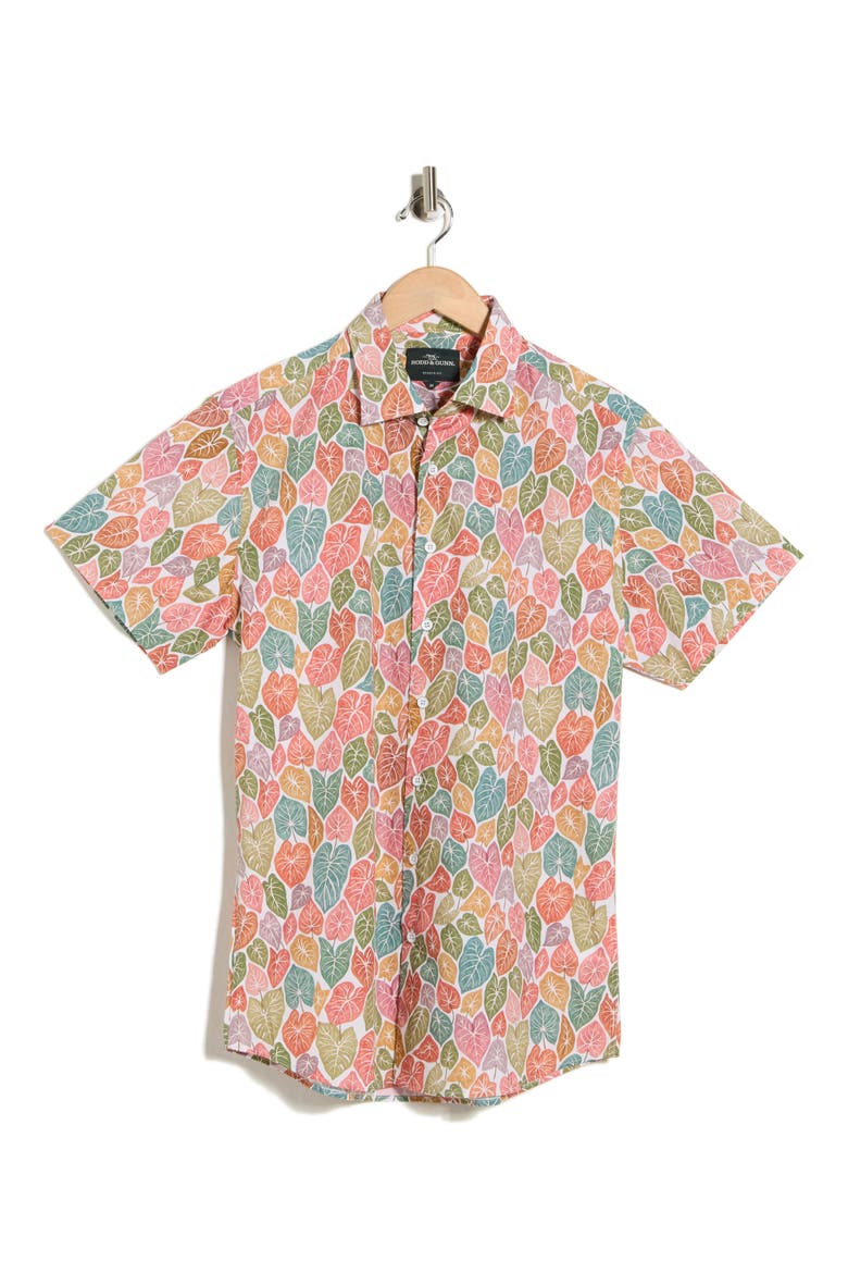 Ravensbourne Button Up Shirt, Alternate, color, BRICK