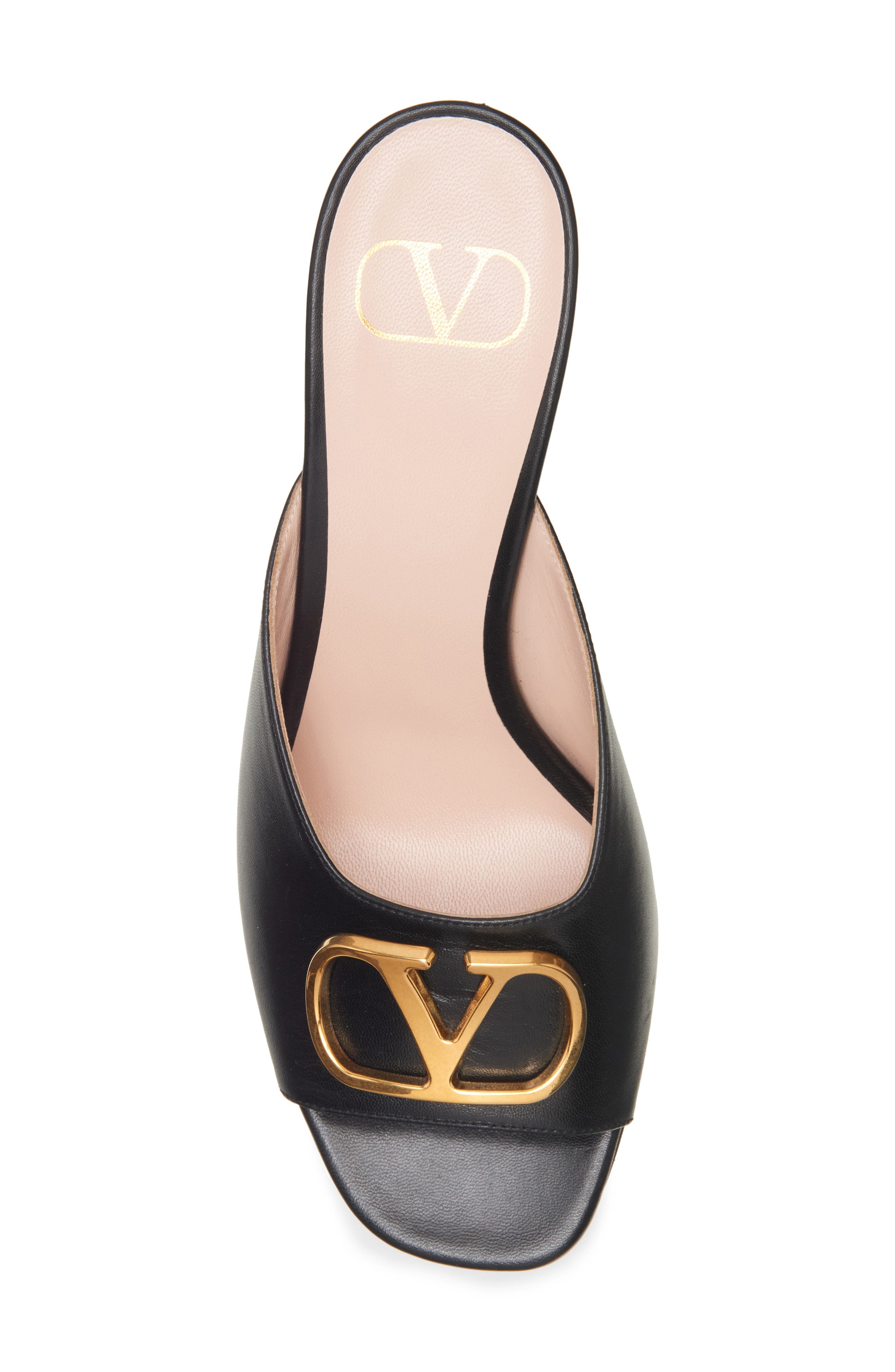 Valentino Garavani VLOGO Signature Sandal, Alternate, color, Black