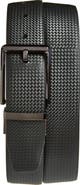 Original Penguin Carbon Fiber Embossed Belt
