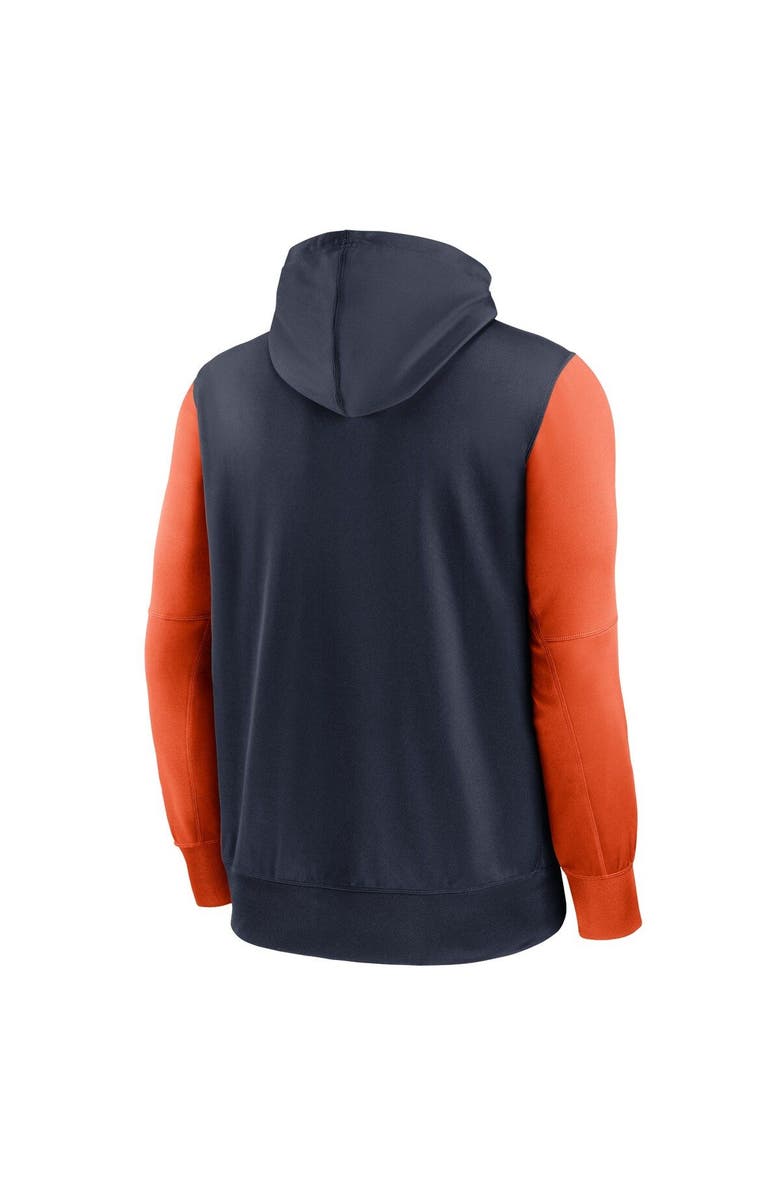 Nike Men's Nike  Navy Chicago Bears Performance Full-Zip Hoodie, Alternate, color, 