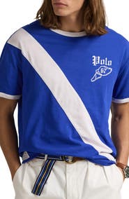 Polo Ralph Lauren Uneven Jersey Graphic T-Shirt