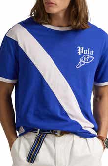Polo Ralph Lauren Uneven Jersey Graphic T-Shirt