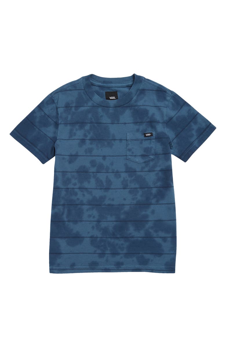 Vans Kids' Viewside Microstripe Tie Dye Cotton Blend T-Shirt, Main, color, 
