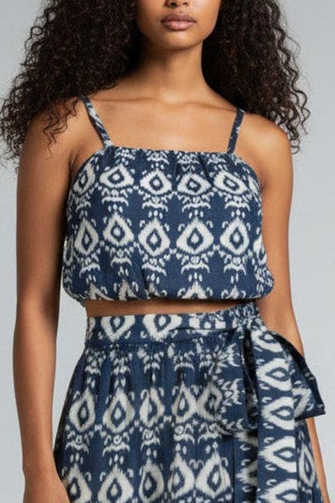 Dani Bubble Crop Top