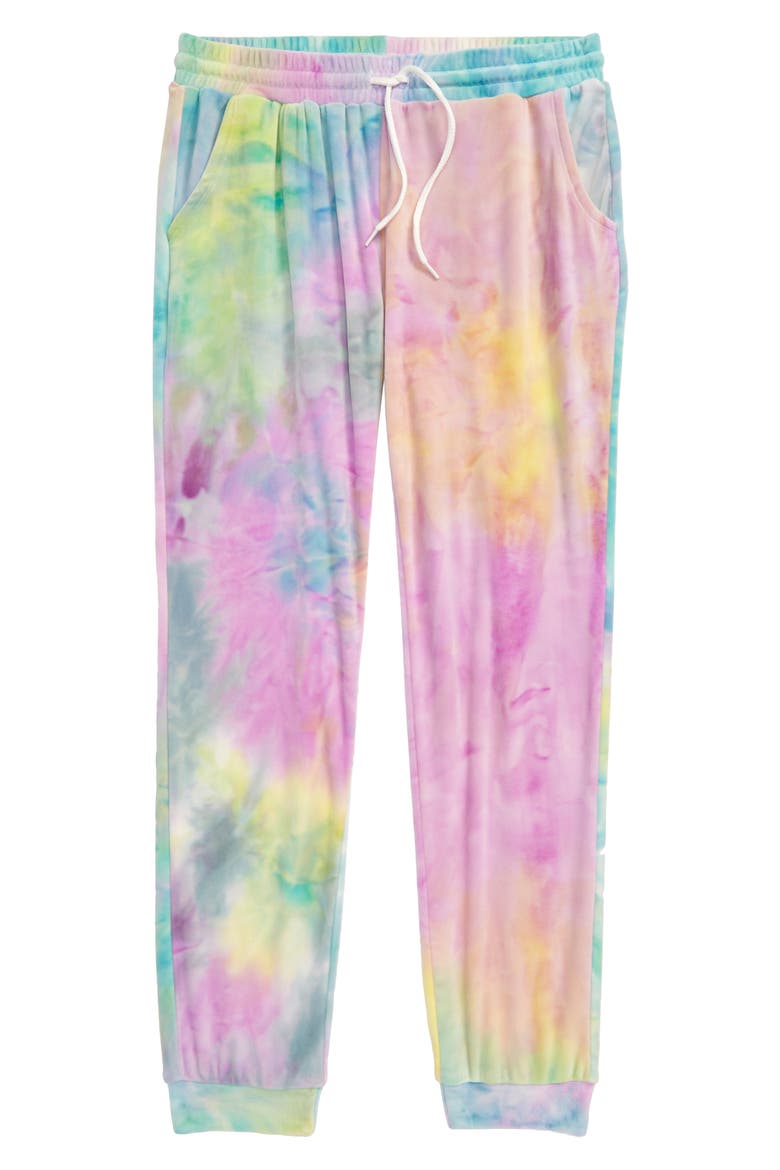 Tie Dye Jogger Pants, Main, color, MELLOW MERMAID TIE DYE