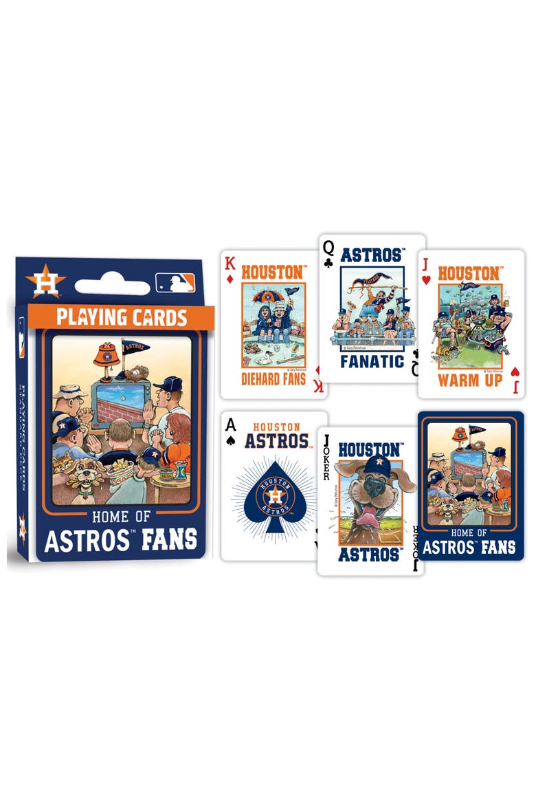 Houston Astros Fan Deck Playing Cards, Alternate, color, Multicolor