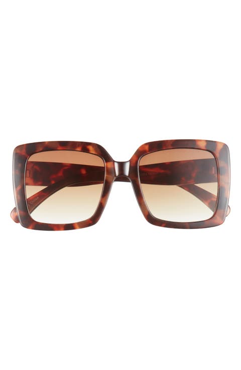 Oversize Classic Square Sunglasses