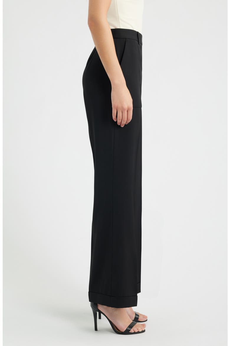 The Adrianna Flare Pants, Alternate, color, NOIR