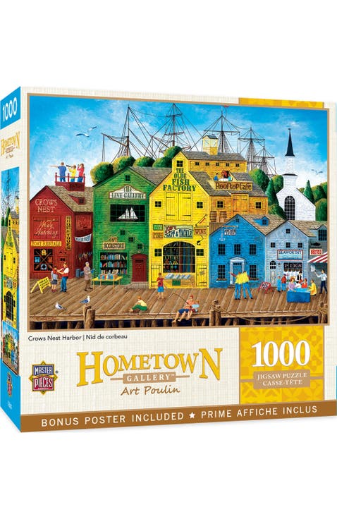 Crows Nest Harbor 1000 Piece Puzzle