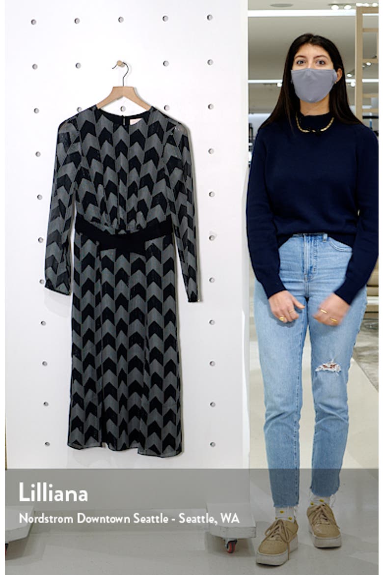 Atlas Long Sleeve Midi Dress video
