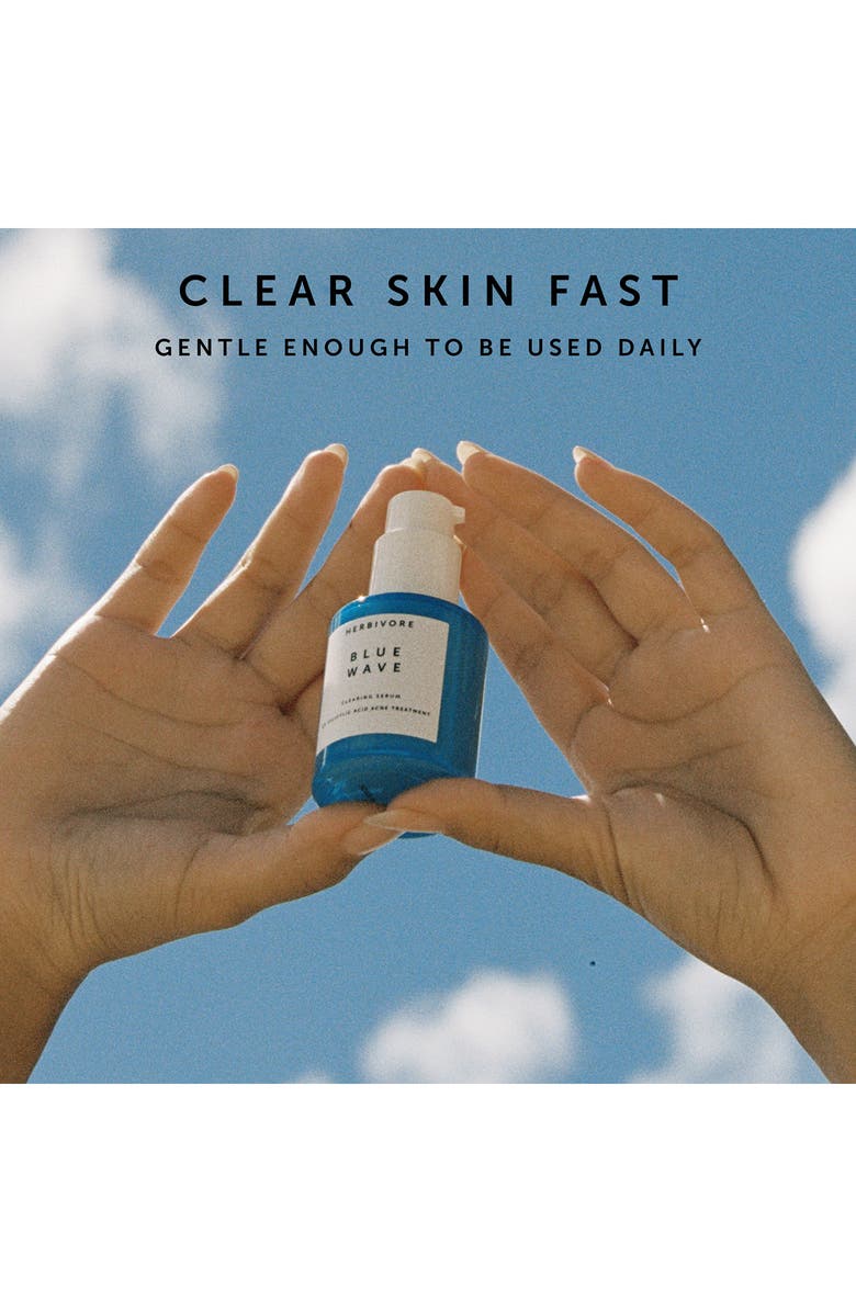 Herbivore Botanicals Blue Wave 2% Salicylic Acid Acne Treatment Serum, Alternate, color, 
