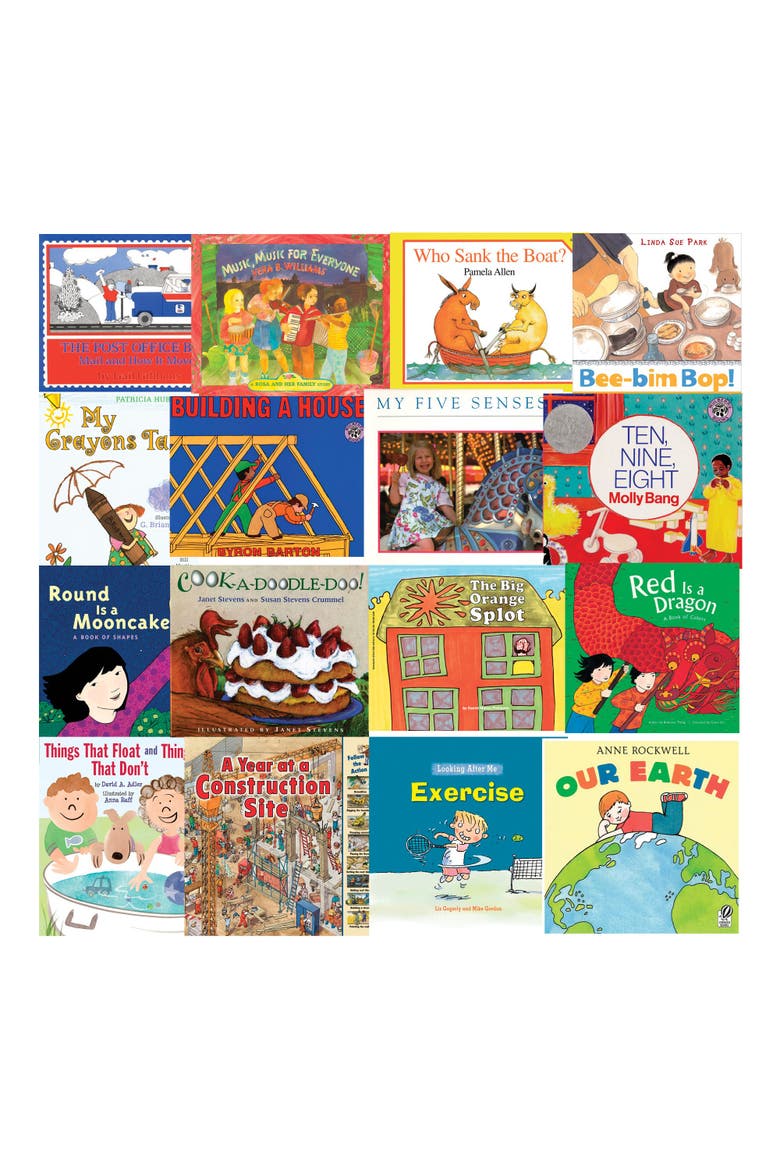 Learning Center Books - Set of 16, Main, color, Multicolor