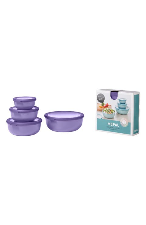 Cirqula Set of 4 Storage Bowls
