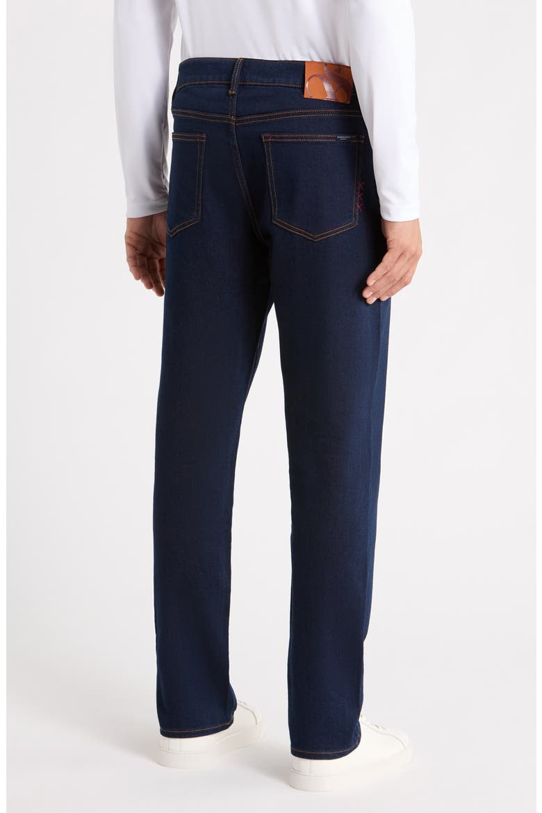 Harleem Straight Fit Stretch Jeans, Alternate, color, NEW MAROON