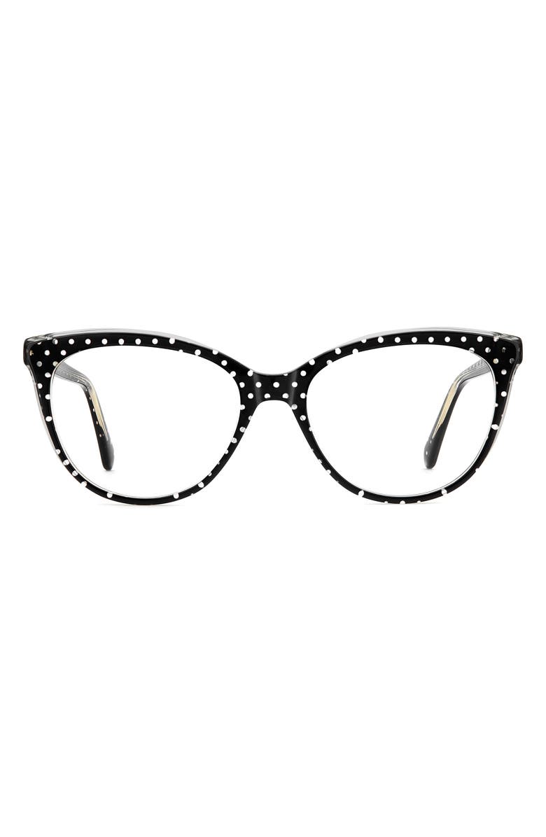 Kate Spade New York kariane 55mm oval reading glasses, Main, color, 