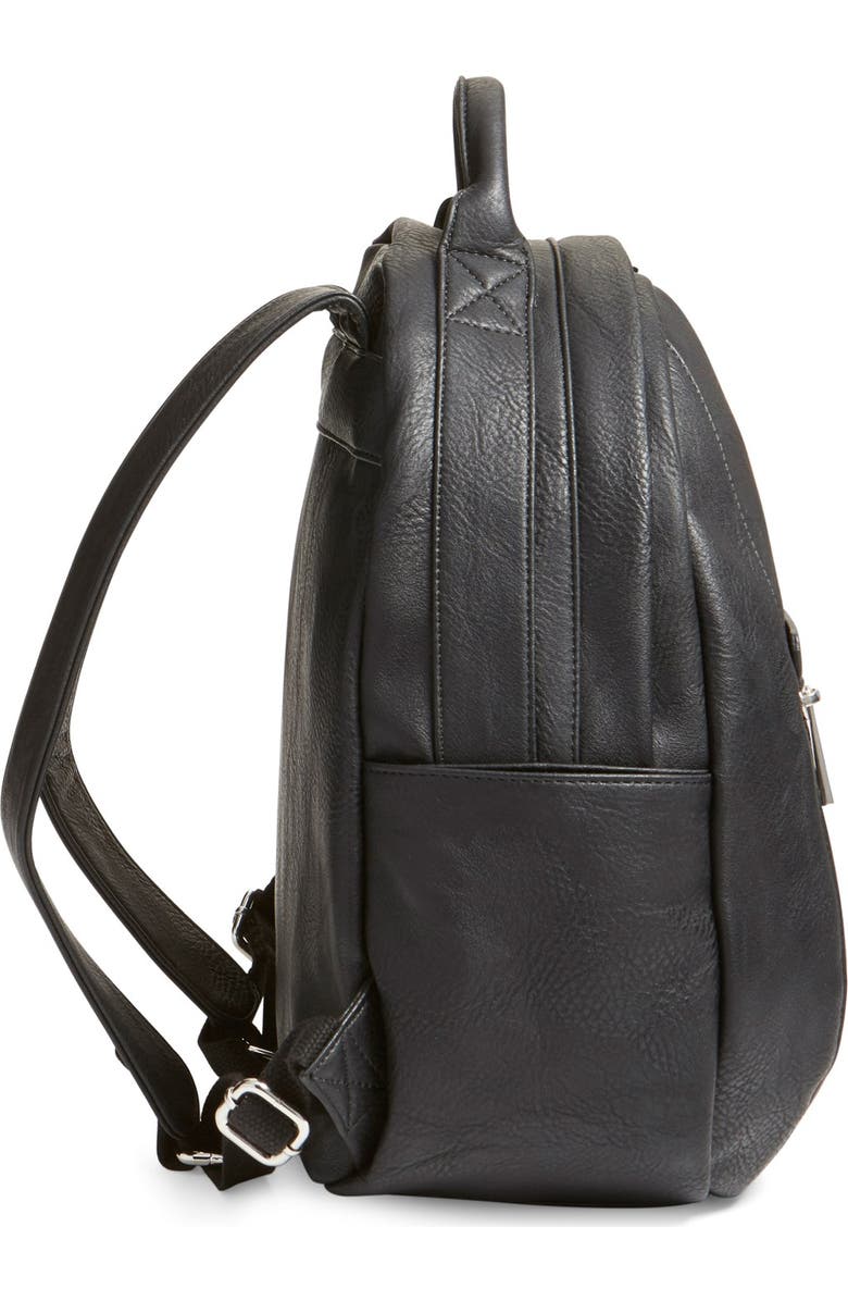 BP. Faux Leather Backpack, Alternate, color,