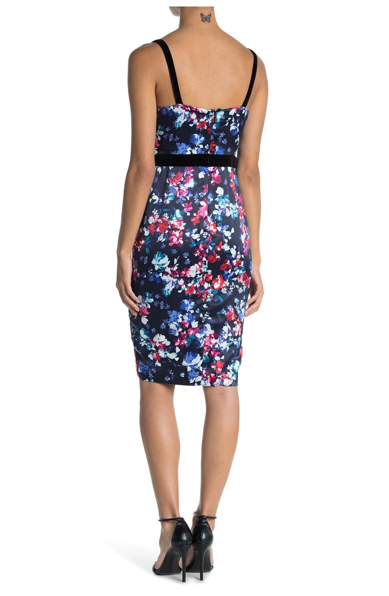 GUESS Floral Print Slip Dress, Alternate, color, 