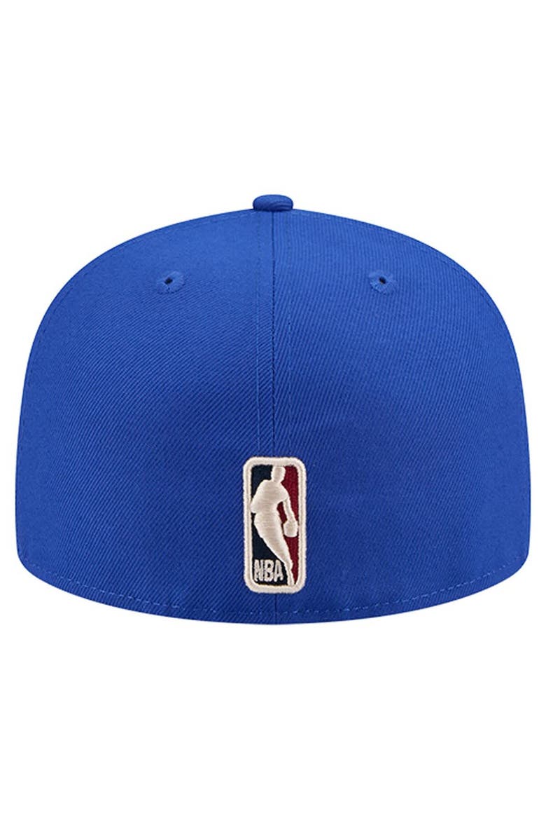 Men's New Era  Royal Golden State Warriors Core Logo 59FIFTY Fitted Hat, Alternate, color, Royal