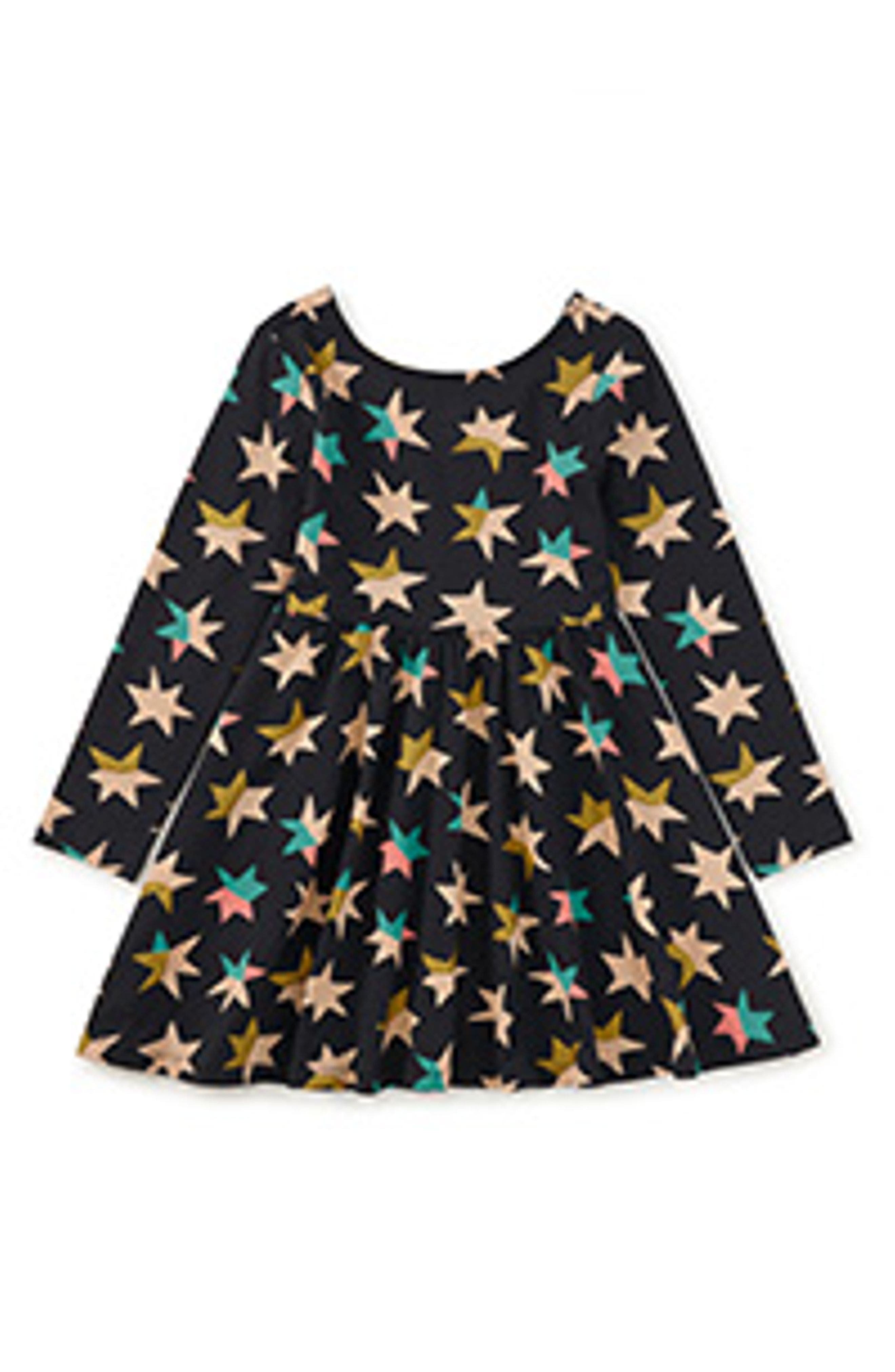 Colorblock Metallic Stars