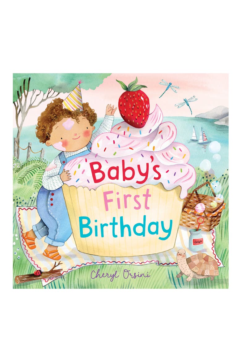 'Baby's First Birthday' Book, Main, color, MULTI COLOR