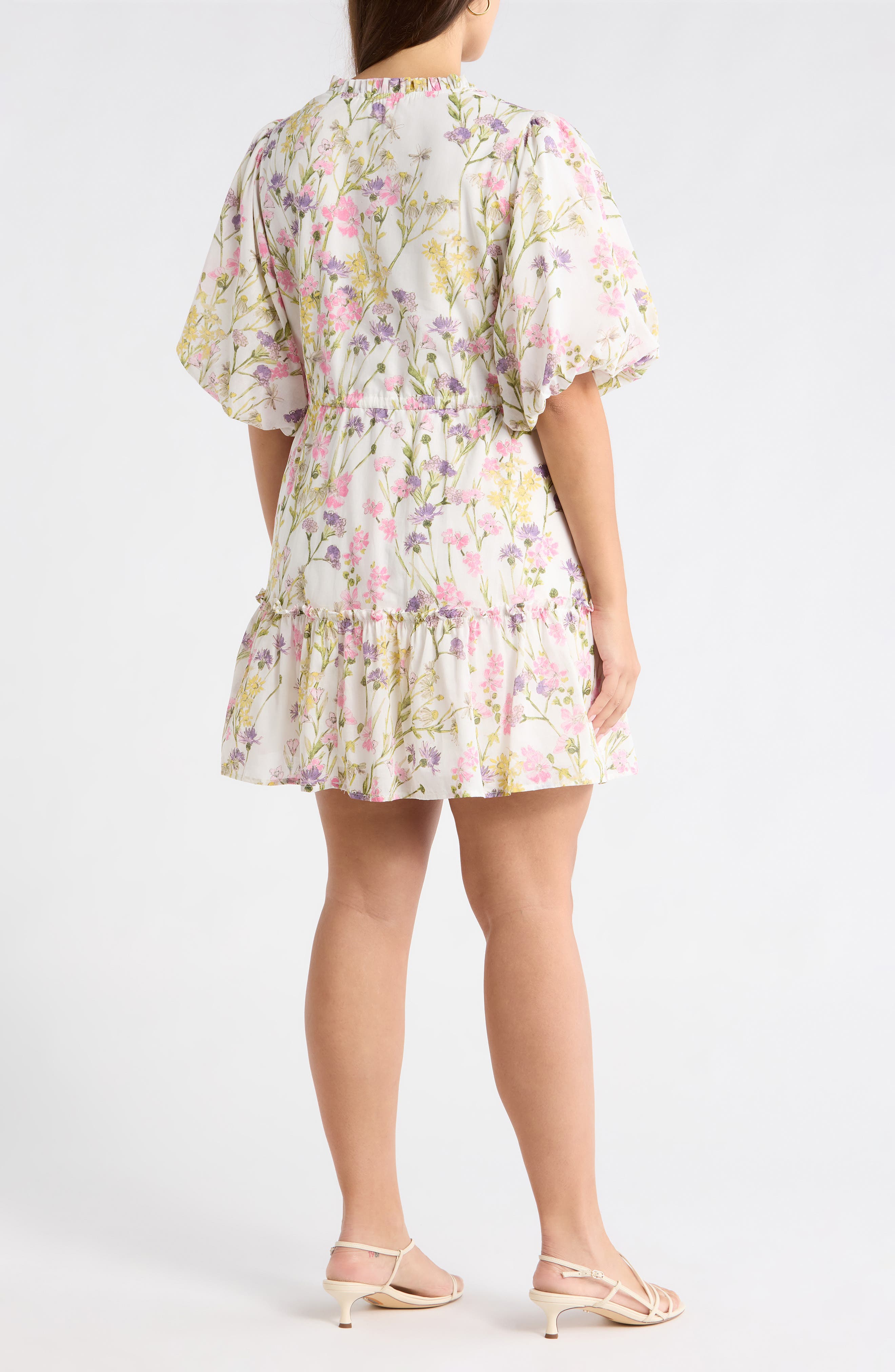Lita Floral Noella Shift Minidress - image 2
