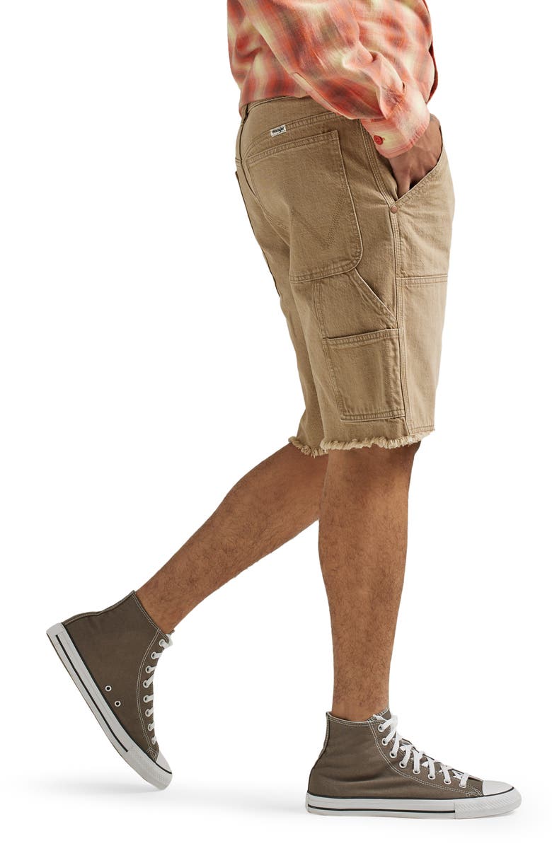 Wrangler Carpenter Denim Shorts (Brown Rice0, Alternate, color, 