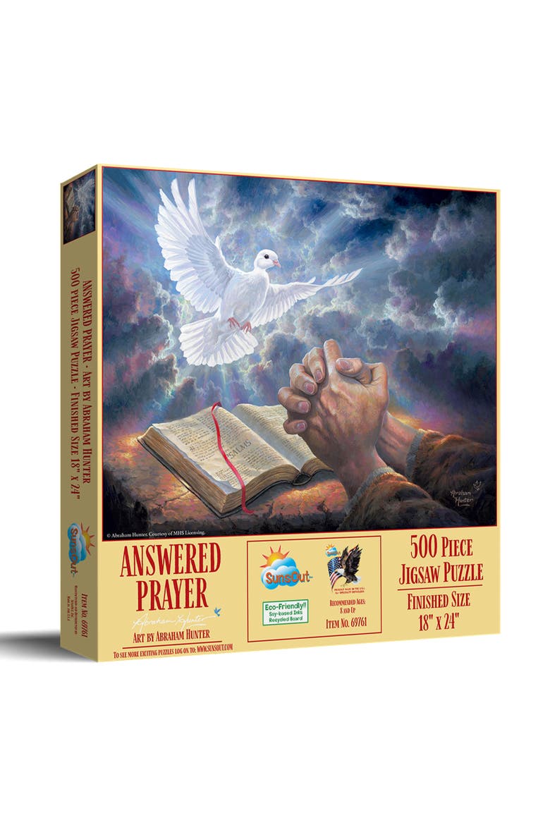 Answered Prayer 500 piece Jigsaw Puzzle for Adults, Main, color, Multicolor