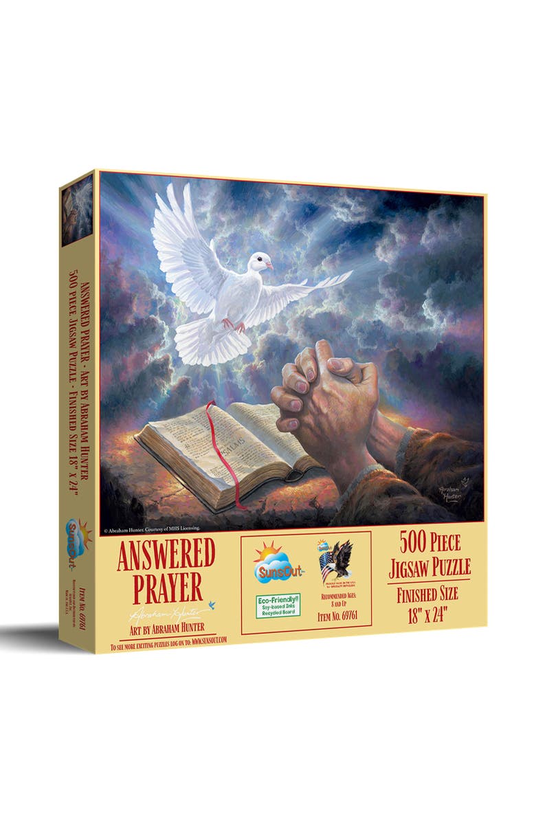 Sunsout Answered Prayer 500 piece Jigsaw Puzzle for Adults, Main, color, Multicolor