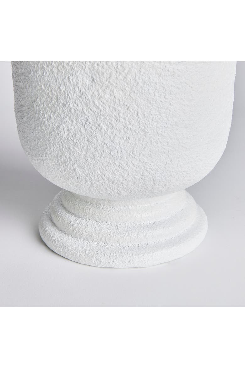 Isadora Footed Large Urn, Alternate, color, White