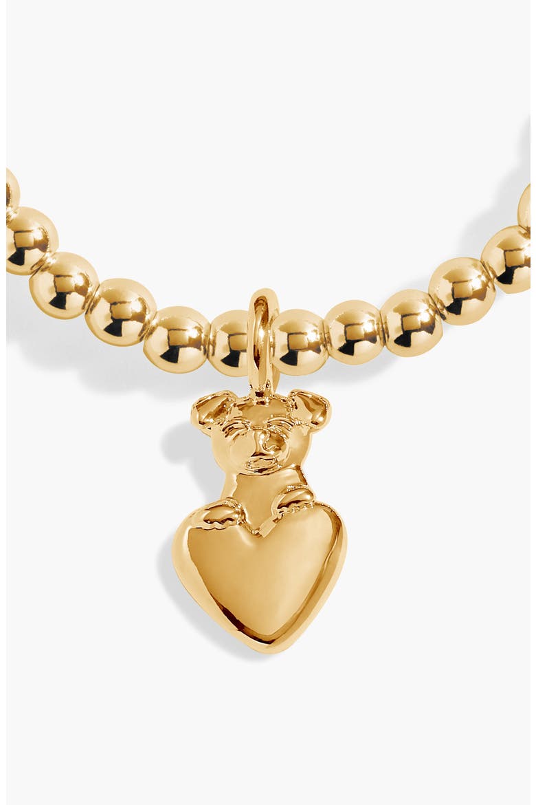 A Little 'Paw-Fect Dog Mom' Bracelet, Alternate, color, Gold Plated