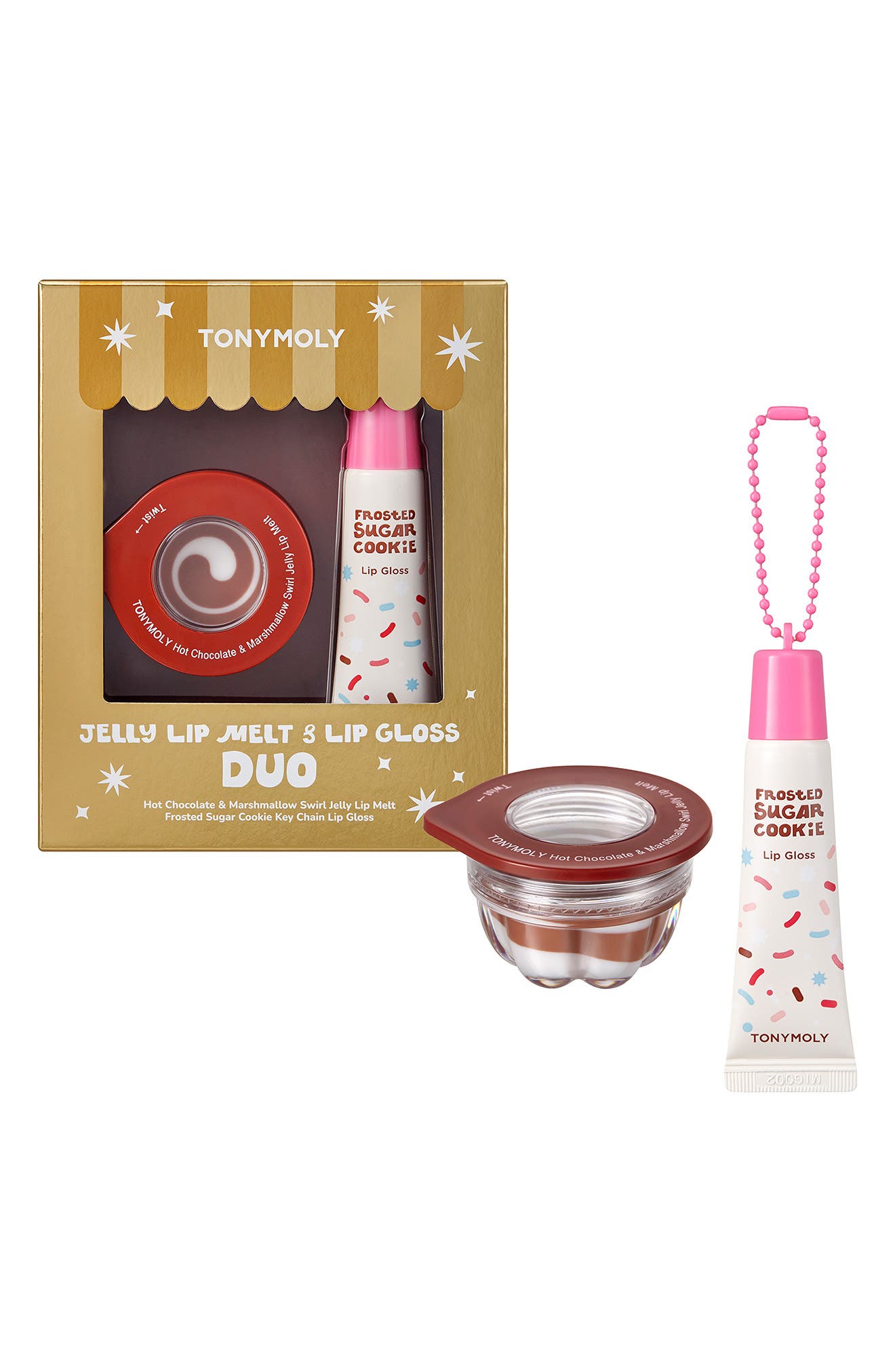TONYMOLY Jelly Lip Melt + Lip Gloss Set