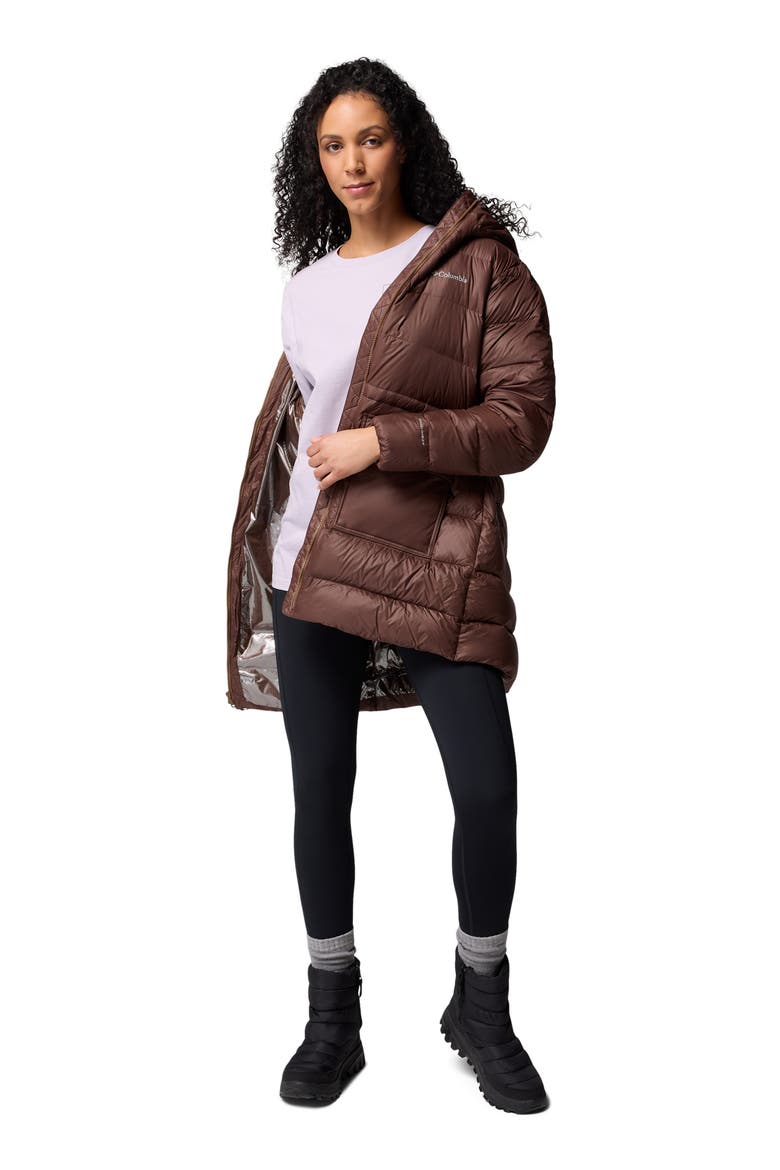 Harmony Falls Water Repellent 650 Fill Power Jacket, Alternate, color, TOBACCO