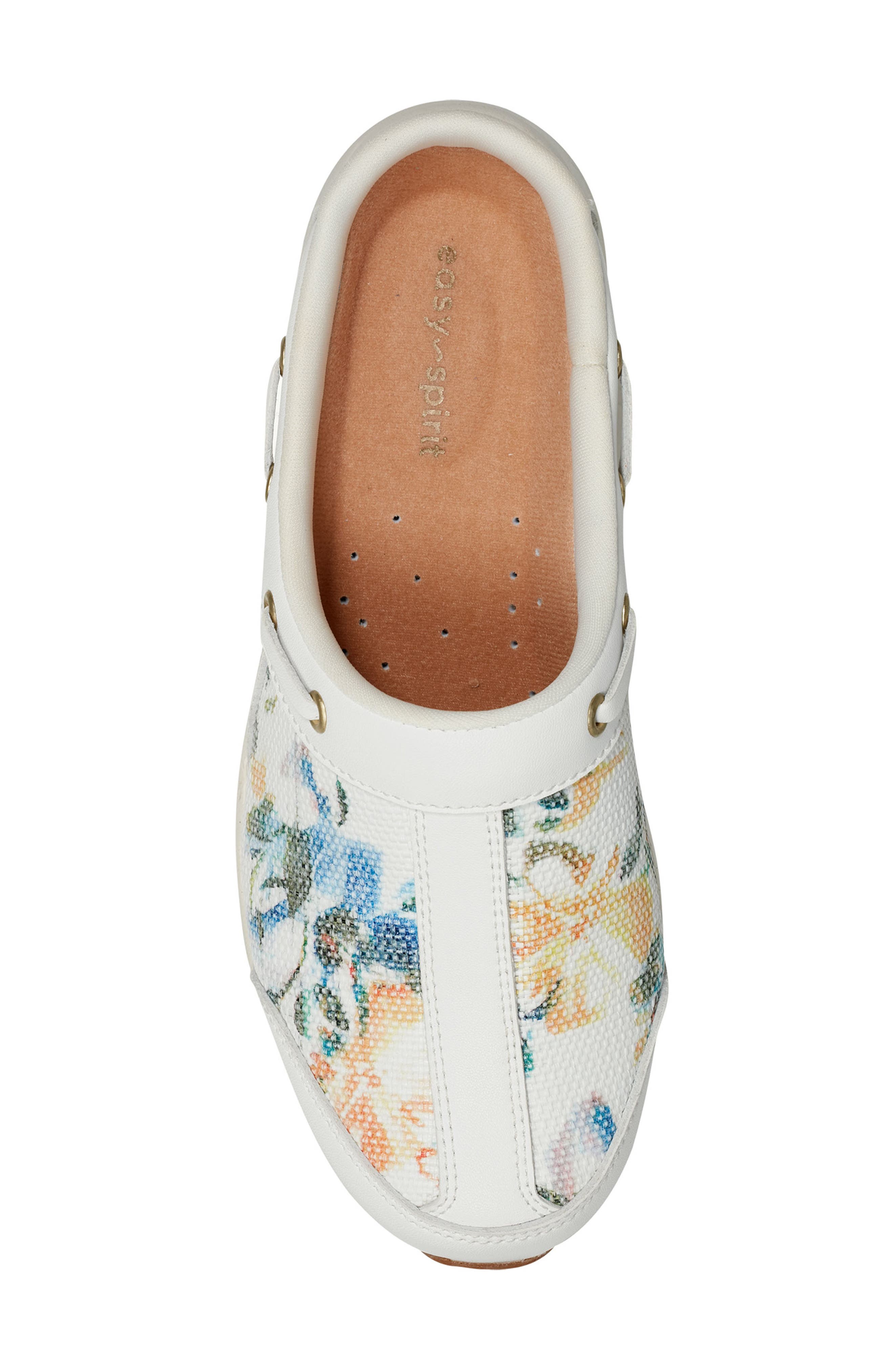 Easy Spirit Travelport Mule, Alternate, color, White