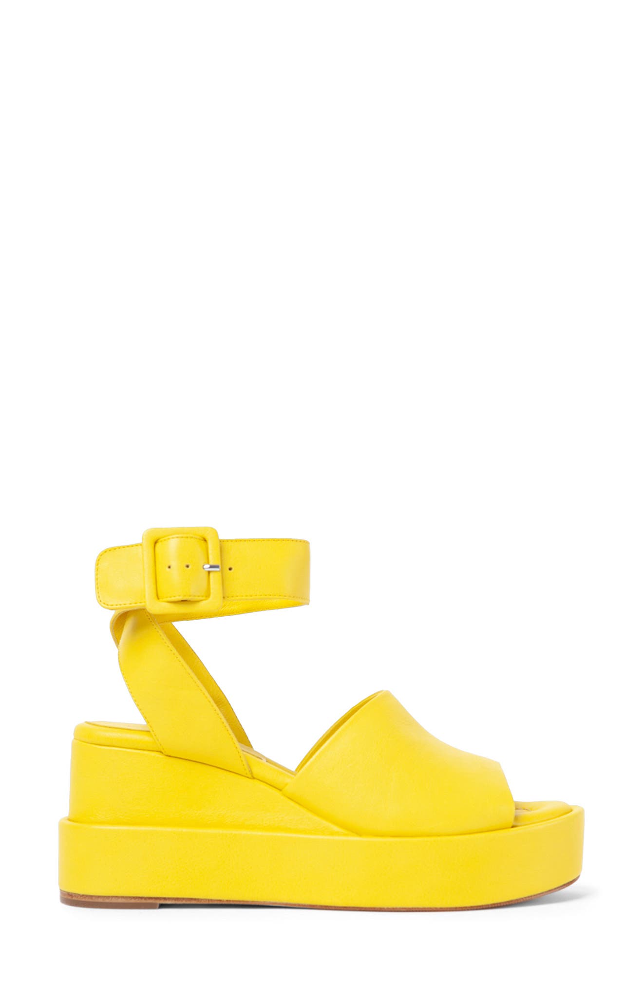 Paloma Barcelo Luna Ankle Strap Platform Wedge Sandal, Alternate, color, 