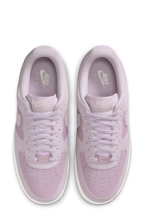 Nike Air Force 1 '07 Basketball Sneaker In Purple
